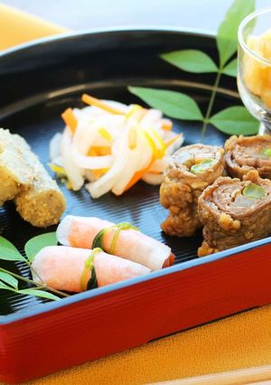 お正月*おもてなし御膳 ~たたきごぼう~-レシピのメイン写真
