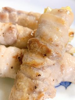 ねぎの豚肉巻き-レシピのメイン写真