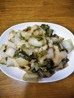 梨湖の簡単!白菜モチ炒め-レシピのメイン写真