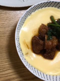 茶碗蒸し(照り焼きチキンのせ)-レシピのメイン写真
