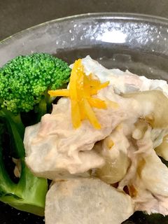 菊芋の柚子風味サラダ-レシピのメイン写真