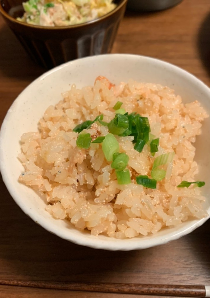 明太子としらすの炊き込みご飯-レシピのメイン写真