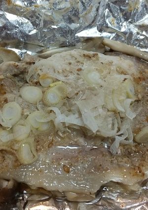 ゴマ味噌ダレの豚肉ホイル焼き(減塩)-レシピのメイン写真