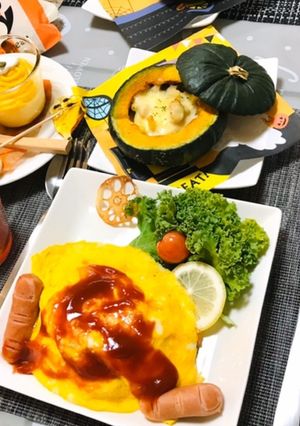 ハロウィンごはん・ハロウィンパーティー-レシピのメイン写真