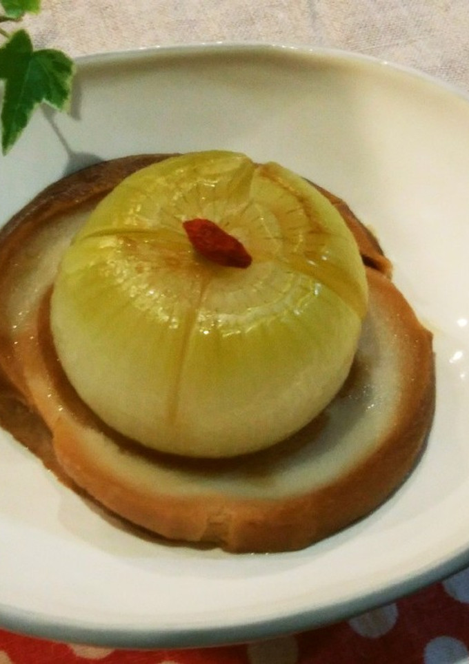 まるごと玉ねぎの蒸し焼き-レシピのメイン写真