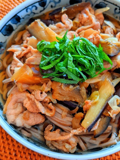 茄子肉そば-レシピのメイン写真