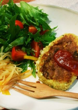 豆腐ハンバーグ-レシピのメイン写真