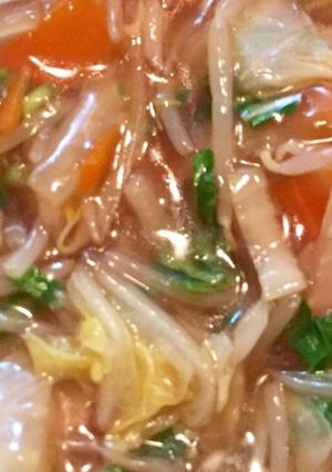 残り物レシピ☆簡単！野菜あんかけ-レシピのメイン写真