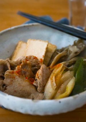 豚すき煮-レシピのメイン写真