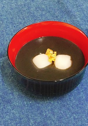 黒ごましるこ-レシピのメイン写真