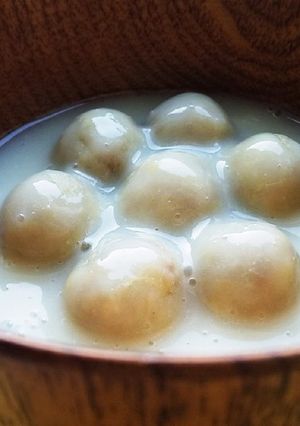 犬ご飯　サツマイモの豆乳あん-レシピのメイン写真