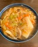 チャルメラであんかけラーメン
