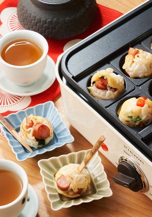おつまみにも♪粉を使わない低糖質たこ焼き-レシピのメイン写真