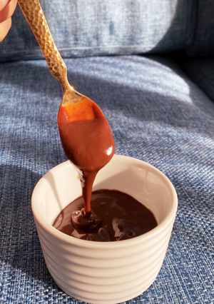 お一人様チョコレートフォンデュ-レシピのメイン写真