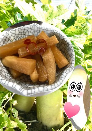 はりはり漬け天日干し大根 大量消費-レシピのメイン写真