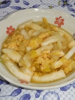 白菜の卵とじ-レシピのメイン写真