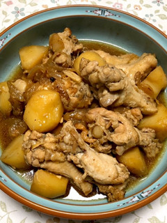 鶏とじゃがいものアドボ-レシピのメイン写真
