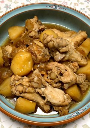 鶏とじゃがいものアドボ-レシピのメイン写真