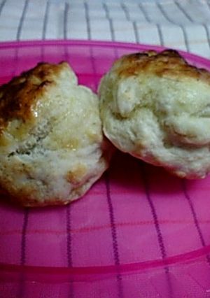 簡単すぎでごめんなさい！バナナスコーン-レシピのメイン写真