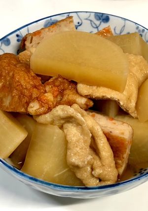 大根とさつま揚げのうま煮-レシピのメイン写真