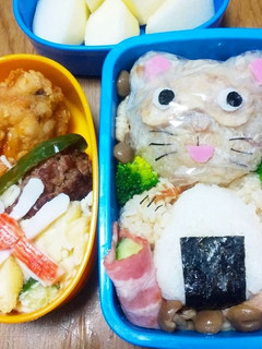 秋弁当-レシピのメイン写真