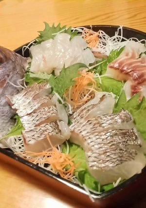 鯛のお造り-レシピのメイン写真