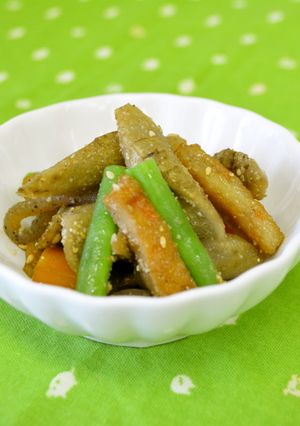 ごぼうのごま煮-レシピのメイン写真