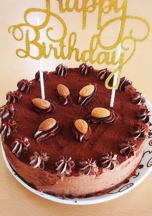 チョコ好きさんへのチョコケーキ　-レシピのメイン写真