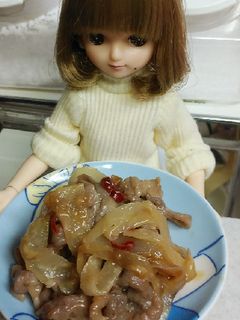 リカちゃん♡きょうの大根と牛肉の甘辛煮-レシピのメイン写真