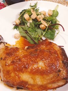 フライパンでジューシー ローストチキン♬-レシピのメイン写真