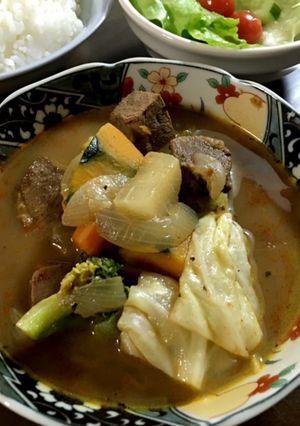 エゾ鹿のスープカレー-レシピのメイン写真