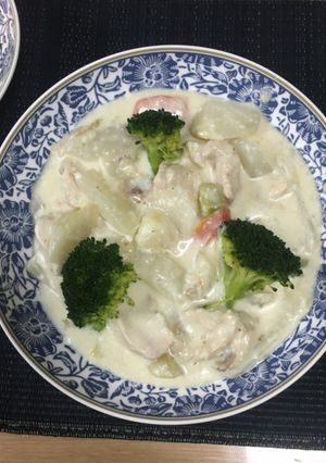 和野菜米粉クリームシチュー-レシピのメイン写真