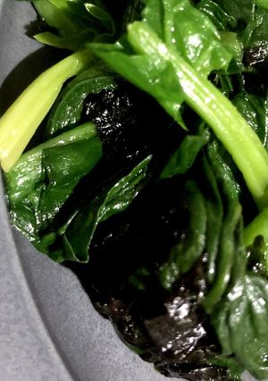 ほうれん草と韓国のりのナムル-レシピのメイン写真