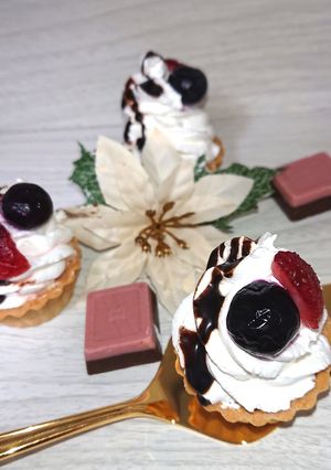 ２分で簡単タルトカップケーキ-レシピのメイン写真