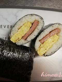 基本のポークたまご☆おにぎらず-レシピのメイン写真