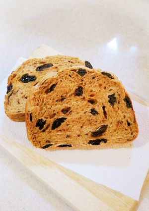 レーズン食パン(ブザー無し)-レシピのメイン写真