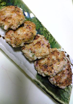 イカとレンコンのハンバーグ-レシピのメイン写真