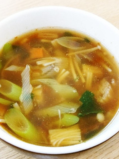 辛ラーメンの粉末スープdeスープ其の四-レシピのメイン写真