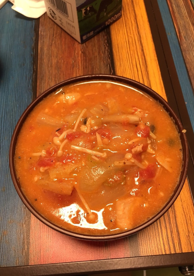 簡単トマトスープ-レシピのメイン写真