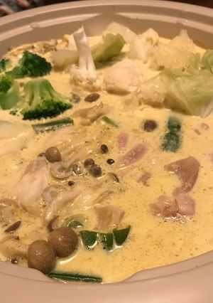 カレークリーム鍋-レシピのメイン写真
