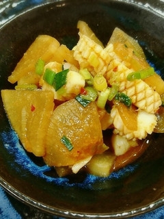 旨っ❤️大根とイカのキムチ煮-レシピのメイン写真