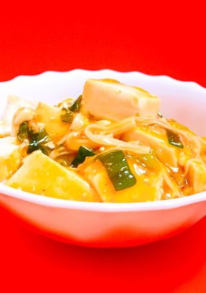 カニカマと豆腐のチリソース-レシピのメイン写真