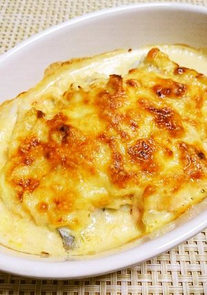 とろとろ濃厚♡鱈のネギ味噌マヨチーズ焼き-レシピのメイン写真