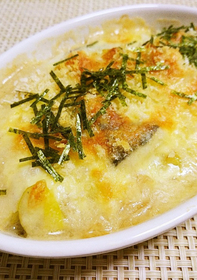 簡単で美味しい♡鱈と長ネギの和風グラタン-レシピのメイン写真