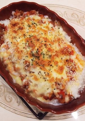 娘の大好物☆ミラノ風ドリア再現-レシピのメイン写真