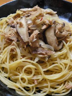 がっつりにんにく☆ツナの和風パスタ-レシピのメイン写真