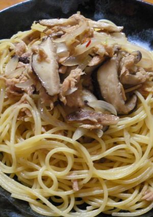 がっつりにんにく☆ツナの和風パスタ-レシピのメイン写真