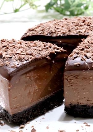 材料4つ生チョコチーズケーキ-レシピのメイン写真