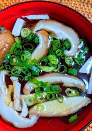 椎茸のお吸い物-レシピのメイン写真