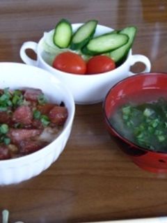 まぐろdeねばねば丼-レシピのメイン写真